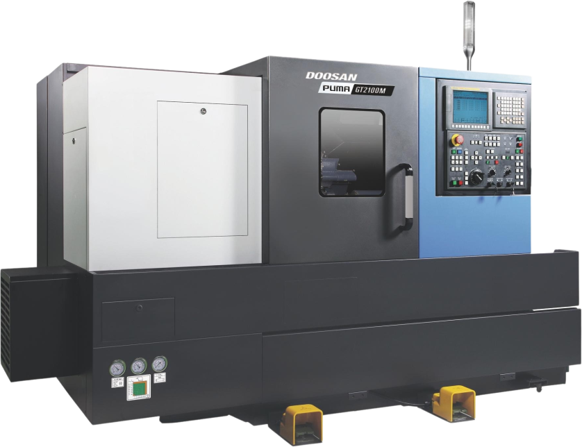 DN Solutions Puma DNT2100M CNC Horizontal Single Turret Lathes