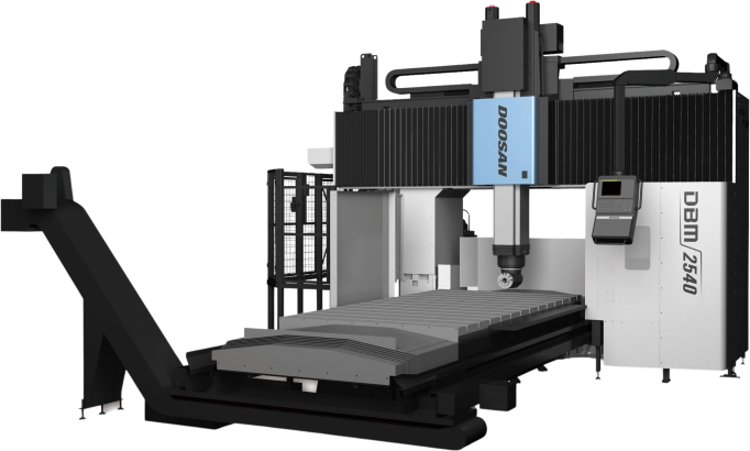 Doosan DBM 2550 Double Column Moving Cross Rail Machining Centres