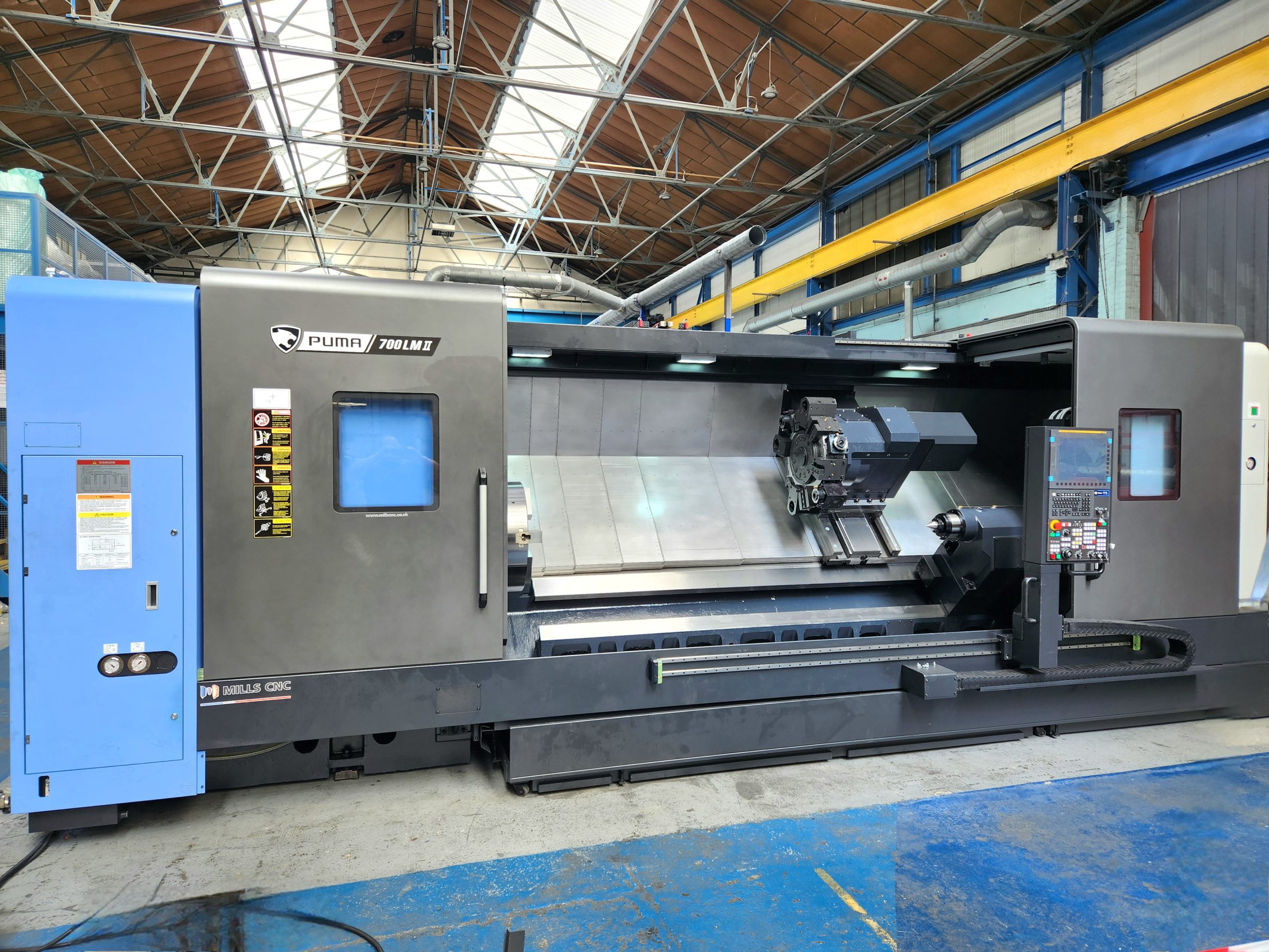 Puma 700LM II large-capacity, multi-tasking lathe at Tufcot Engineering