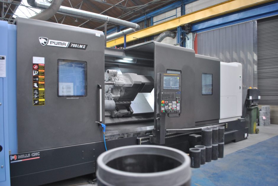 Puma 700LM II large-capacity, multi-tasking lathe at Tufcot Engineering