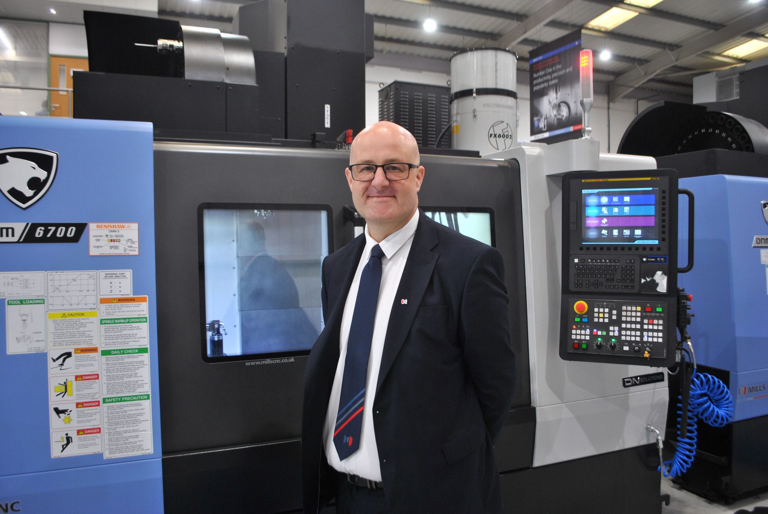 Craig Clarke, Mills CNC’s new Operations Director