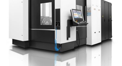 HELLER HF 5500 high-performance CNC machine designed for efficient simultaneous 5-axis milling and turning