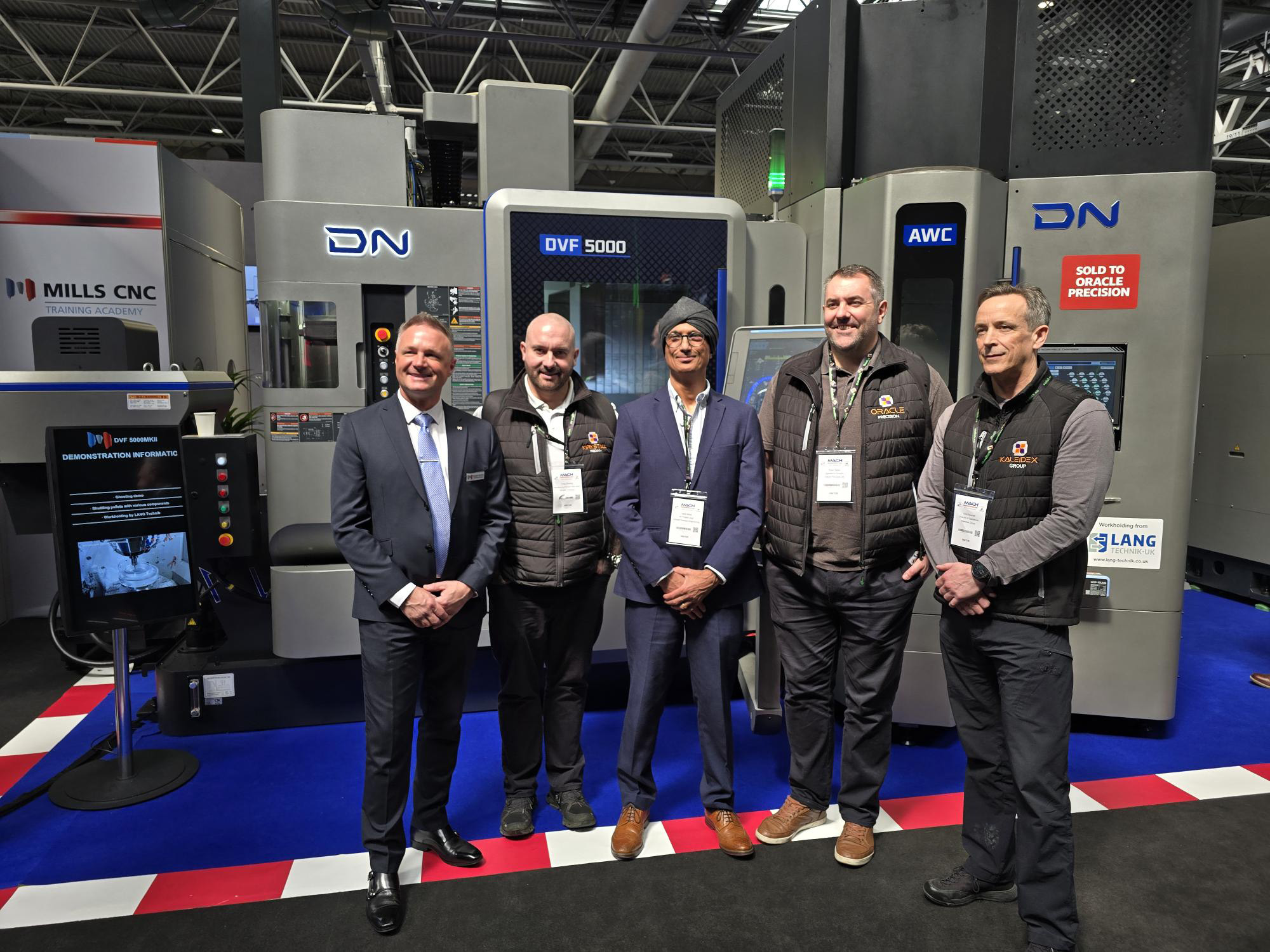 DVF 5000 second-generation simultaneous 5-axis machining centre at MACH 2026