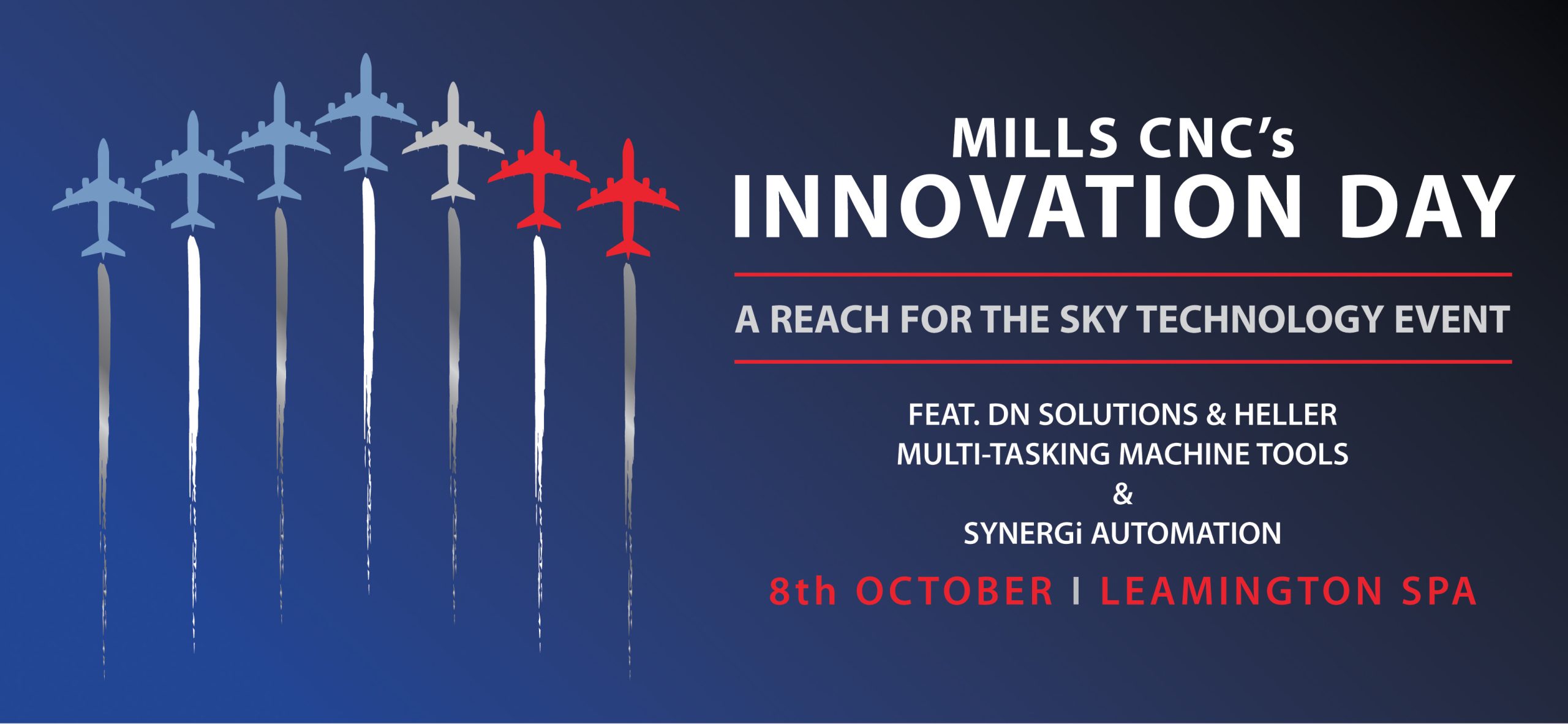 Mills CNC Innovation Day 2026 logo