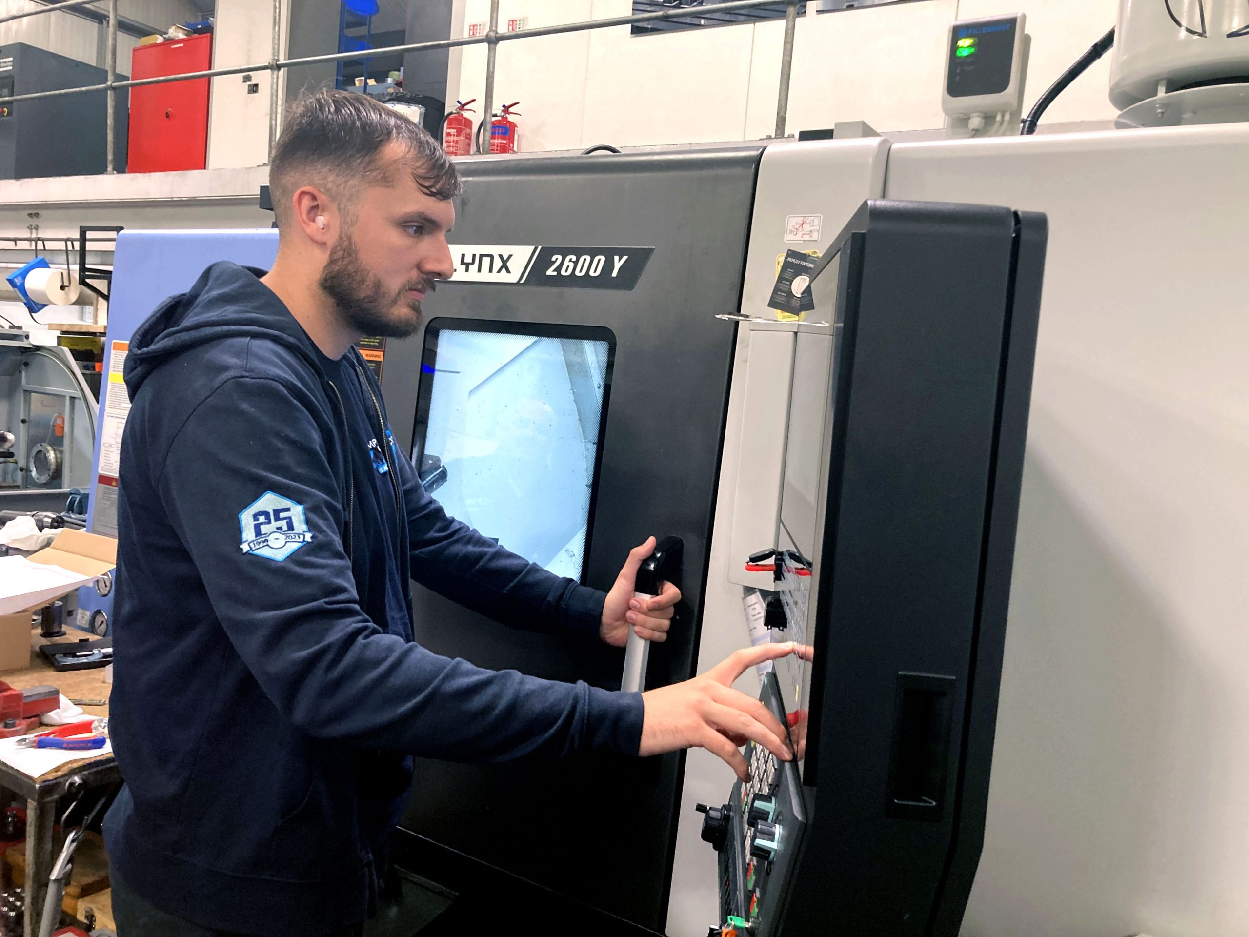 Lynx 2600Y multi-tasking lathe at Complete Engineering